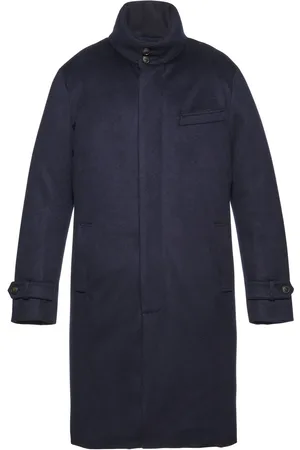 Norwegian Wool Single-breasted cashmere coat