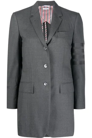 Thom Browne 4-Bar stripe wool blazer