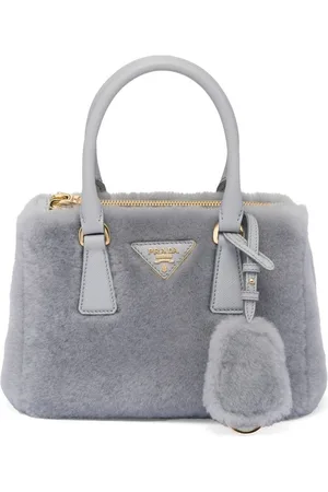 Prada Galleria shearling mini bag