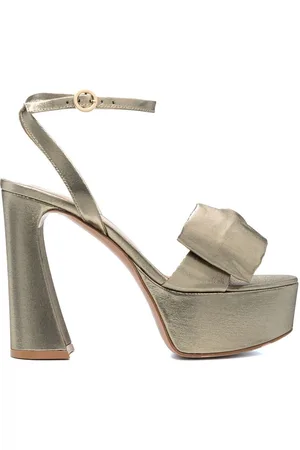 Gianvito Rossi Rosie 120mm bow-detail sandals
