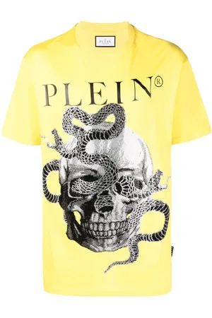 Philipp Plein Snake-print short-sleeve T-shirt