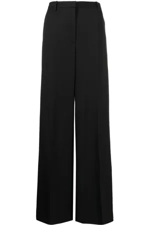 VERSACE High-waisted wide-leg trousers
