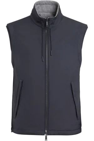 Ermenegildo Zegna Reversible zip-up vest