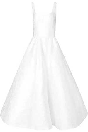 Carolina Herrera Patterned-jacquard midi-dress