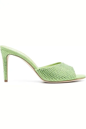 PARIS TEXAS Crystal-embellished sandals