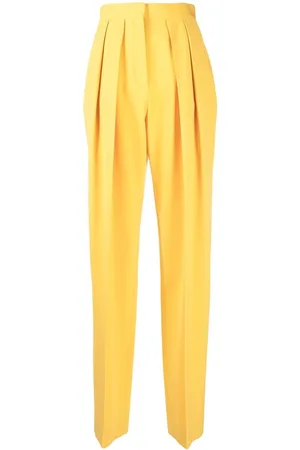 Stella McCartney Pleated straight-leg trousers