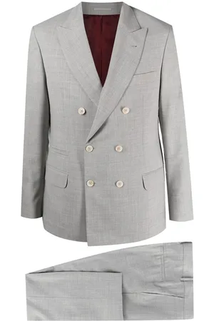 Brunello Cucinelli Double-breasted two-piece suit