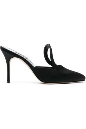 Manolo Blahnik Fugati 100mm heeled mules