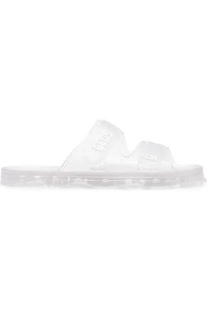 GCDS Logo-detail open-toe slides
