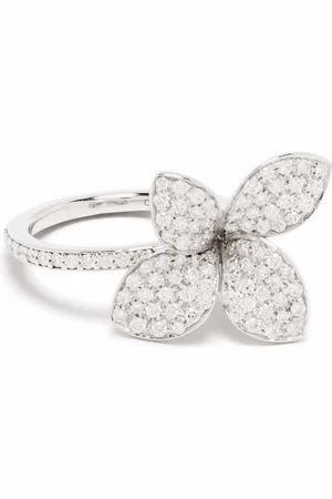 Pasquale Bruni 18kt white gold Petit Garden diamond ring