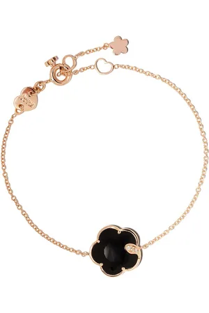 Pasquale Bruni 18kt rose gold Petit Joli onyx and diamond bracelet