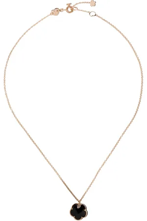 Pasquale Bruni 18kt rose gold Petit Joli onyx and diamond necklace