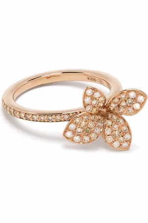 Pasquale Bruni 18kt rose gold Petit Garden diamond ring