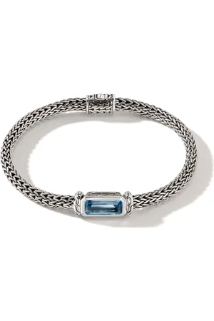 John Hardy Classic Chain aquamarine bracelet