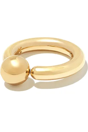 Lauren Rubinski 14kt yellow 1 Ball ring