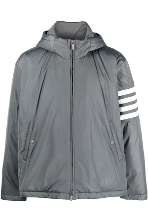Thom Browne 4-Bar stripe padded jacket