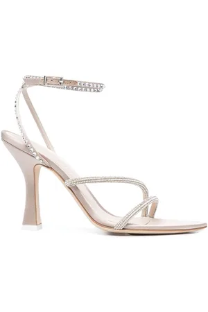 3Juin 100mm crystal-embellished strap sandals