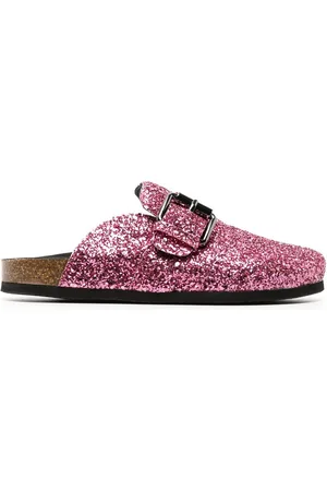 Serafini Glitter-detail sandals