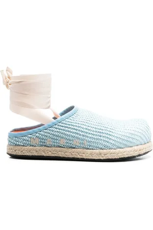 Marni Sabot ribbon-tie shoes