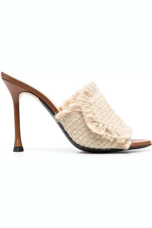 Nº21 110mm logo-lettering sandals