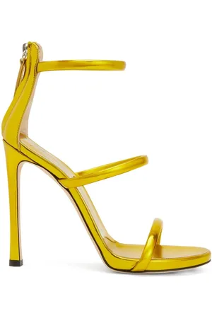Giuseppe Zanotti Metallic-effect high-heeled sandals