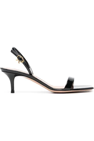 Gianvito Rossi Ribbon 55mm kitten sandals