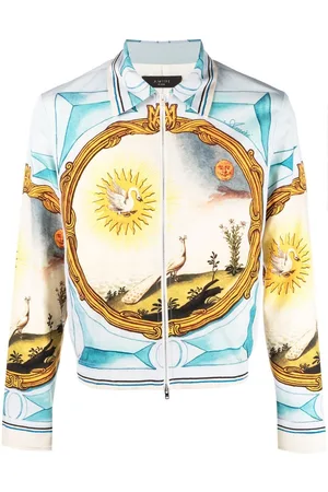AMIRI Landscape Frame varsity jacket