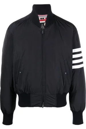 Thom Browne 4-Bar stripe bomber jacket