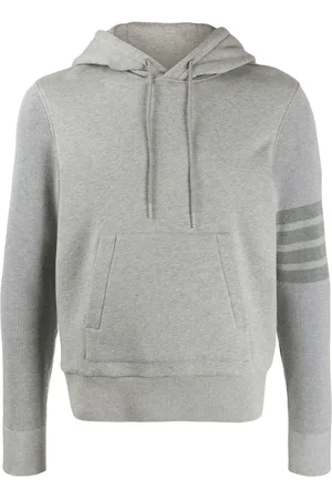 Thom Browne 4-Bar loopback hoodie