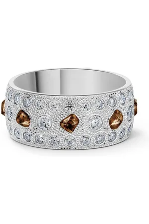 De Beers Large 18kt white Talisman gold ring