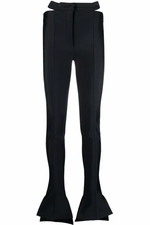 MUGLER Cut-out detail trousers