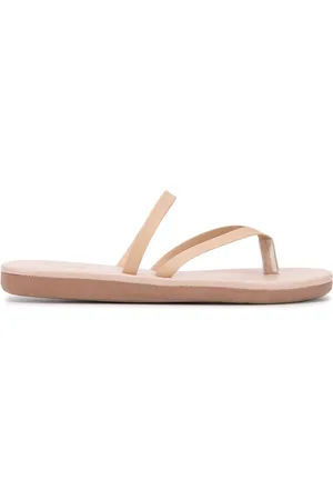 Ancient Greek Sandals Leather thong flip flops