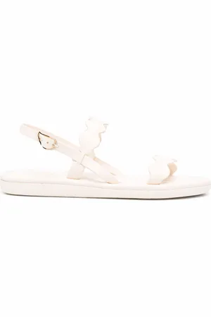 Ancient Greek Sandals Afros scalloped-strap sandals