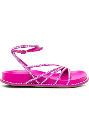 LE SILLA Crystal-embelished sandals