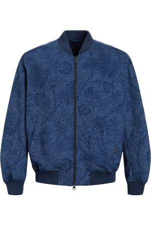 Etro Floral-print bomber jacket