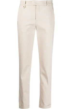 LORENA ANTONIAZZI Tailored-design cropped trousers