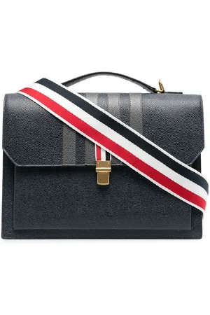 Thom Browne 4-Bar leather backpack