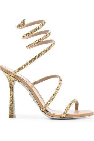 RENE CAOVILLA Cleo crystal-embellished sandals