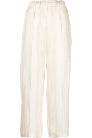 PESERICO SIGN Striped palazzo pants