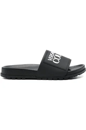 VERSACE Logo-print slides