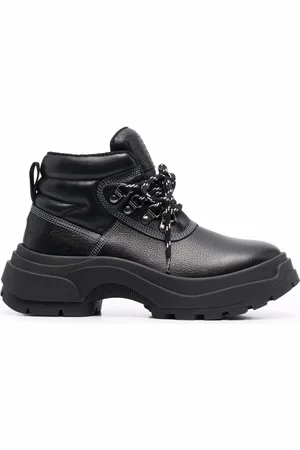 Maison Margiela Lace-up leather boots