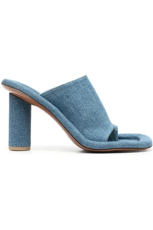 AMBUSH Cushion denim-lined sandals
