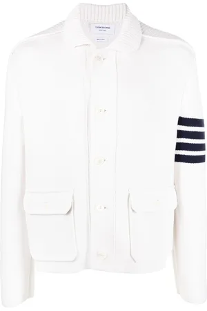 Thom Browne 4-Bar buttoned cardigan