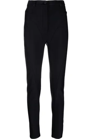 MUGLER High-waisted skinny trousers