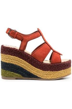 Salvatore Ferragamo High wedge-heel espadrilles
