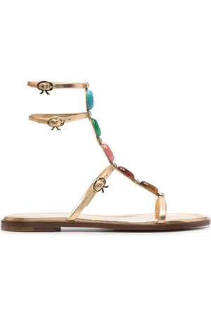 Gianvito Rossi Shanti 05 flat gladiator sandals