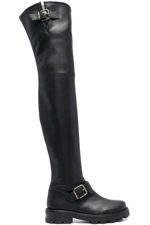 Jimmy Choo Biker ll knee-high boots