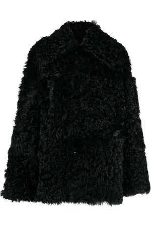Ami Shearling button-up coat
