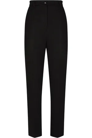 Dolce & Gabbana Milano-rib tapered-leg trousers
