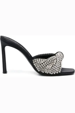 Sergio Rossi Evangelie 95mm crystal-embellished sandals